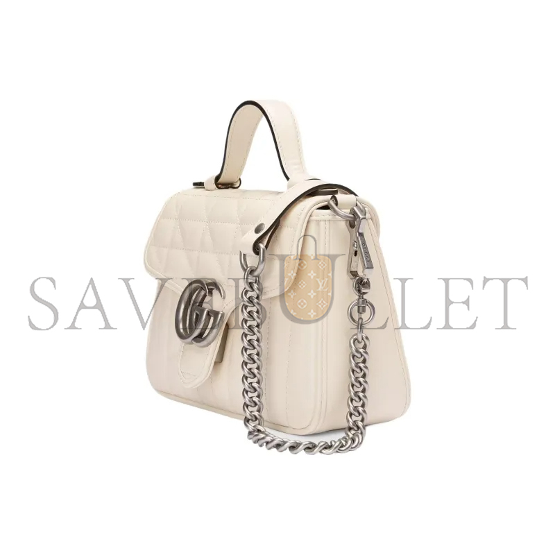 GUCCI GG MARMONT MINI TOP HANDLE BAG 583571 (21*15.5*8cm)